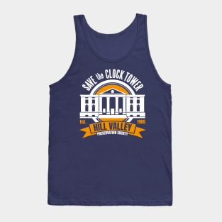 Back to the Future Save the Hill Valley Clock Tower Tank Top